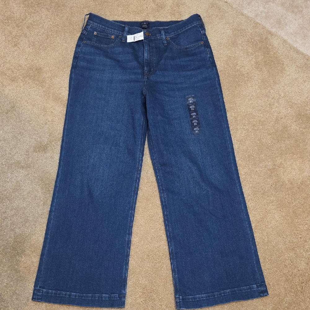 J. Crew Women's Blue Flare & Wide Leg Jeans
